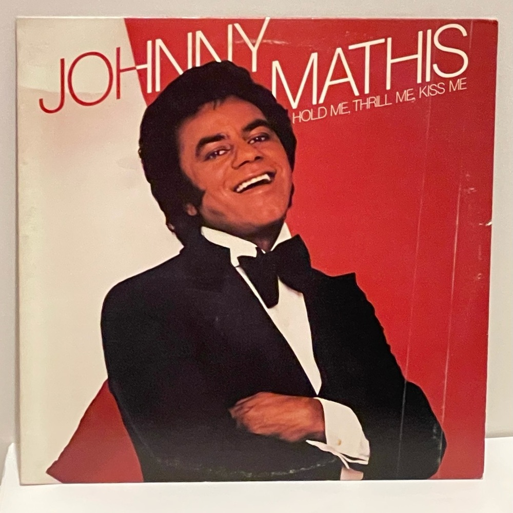 Johnny Mathis "Hold me, Thrill Me, Kiss Me" vintage viny| LP (1977)